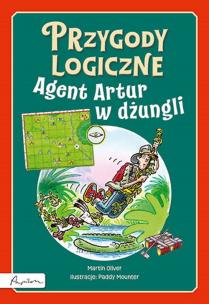 Okładka książki Przygody logiczne Agent Artur w dżungli