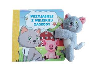 Przyjaciele z wiejskiej zagrody. Autor: Izabella Sieńko-Holewa. Multiszop.pl Okładka książki Przyjaciele z wiejskiej zagrody