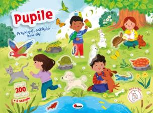 Okładka książki Przyklejaj, odklejaj, baw się! PUPILE