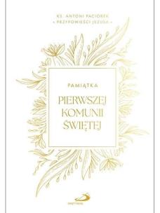 Okładka książki Przypowieści Jezusa. Pamiątka I Komuni Św.