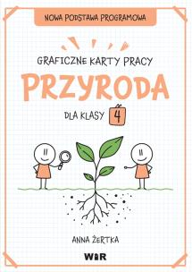 Okładka książki Przyroda. Graficzne karty pracy dla klasy 4