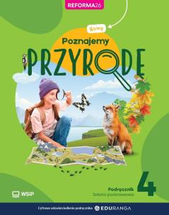 Okładka książki Przyroda SP 4 Nowe poznajemy przyrodę podręcznik