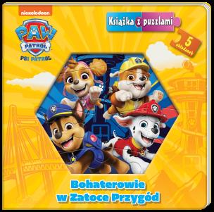 Okładka książki Psi Patrol. Psi Patrol. Książka z puzzlami