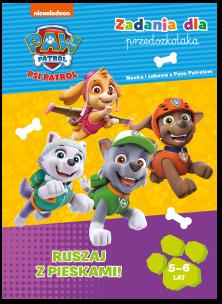 Okładka książki Psi Patrol. Zadania dla przedszkolaka