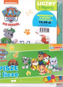 Okładka książki Psi Patrol zestaw książeczek