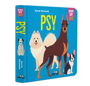 Psy. Autor: Hawcock Dawid. Multiszop.pl Okładka książki Psy