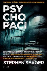 Psychopaci wyd. kieszonkowe wyd. 2025. Autor: Stephen Seager. Multiszop.pl Okładka książki Psychopaci wyd. kieszonkowe wyd. 2025