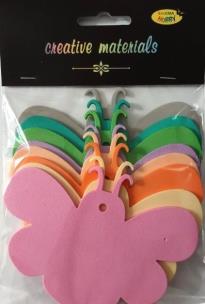 Opakowanie Pszczółki z pianki 11,5x8cm 8szt