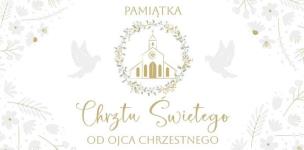Opakowanie Pudełko Chrzest