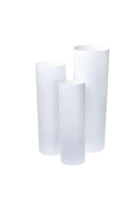 Opakowanie Pudełko Flower Box 3szt Wedding cylinder ROZETTE