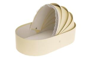 Opakowanie Pudełko Flower Box kremowy ROZETTE