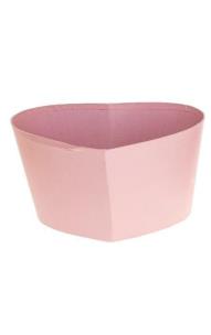 Opakowanie Pudełko Flower Box różowe serce ROZETTE