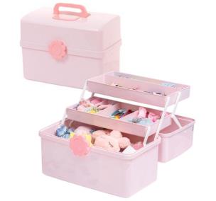 Opakowanie Pudełko na biżuterię i akcesoria różowe