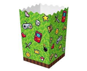 Opakowanie Pudełko na popcorn Game On 4szt