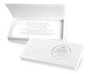 Opakowanie Pudełko ozdobne na banknoty Komunia