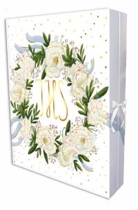 Opakowanie Pudełko pamiątkowe B6 Komunia Wianuszek