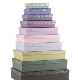 Opakowanie Pudełko prezentowe 10szt mix ROZETTE