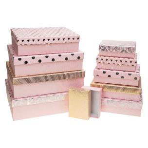 Opakowanie Pudełko prezentowe 10szt mix ROZETTE