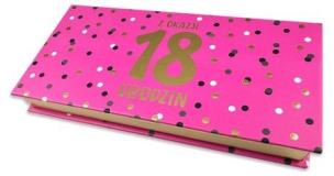 Opakowanie Pudełko prezentowe Urodziny 18