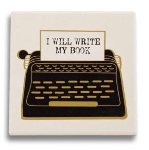 Opakowanie Pulteney Press Podkładka pod kubek - I Will Write