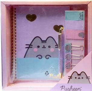 Pusheen zestaw prezentowy. Wydawca: Pusheen. Multiszop.pl Opakowanie Pusheen zestaw prezentowy