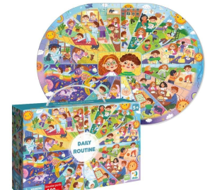 Opakowanie Puzzle 100 Daily Routine