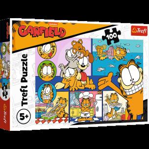 Opakowanie Puzzle 100 Leniwy Garfield 16521