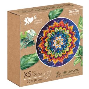 Puzzle 100 Milliwood Peace and harmony Nocna Mandala. Wydawca: ALEXANDER GRY. Multiszop.pl Opakowanie Puzzle 100 Milliwood Peace and harmony Nocna Mandala