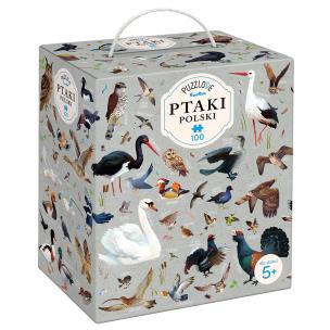 Puzzle 100 Puzzlove CzuCzu Ptaki. Wydawca: Bright Junior Media Justyna Han. Multiszop.pl Opakowanie Puzzle 100 Puzzlove CzuCzu Ptaki