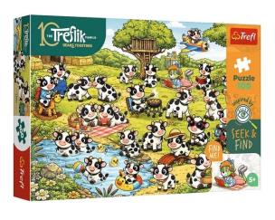 Opakowanie Puzzle 100 Trefliki - Świat krówek TREFL