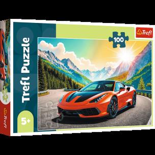 Opakowanie Puzzle 100 Wyścig z czasem TREFL