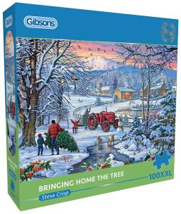 Opakowanie Puzzle 100 XXL Wyprawa po choinkę 113747