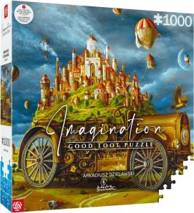 Puzzle 1000 Arkadiusz Dzielawski Wielka Przeprowad. Wydawca: GOOD LOOT. Multiszop.pl Opakowanie Puzzle 1000 Arkadiusz Dzielawski Wielka Przeprowad
