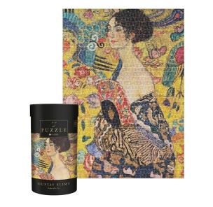 Opakowanie Puzzle 1000 Art 10 Gustav Klimt Lady with Fan