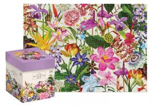 Opakowanie Puzzle 1000 Box Flowers Tropical Bloom