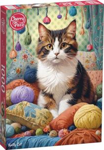 Opakowanie Puzzle 1000 CherryPazzi Knitty Cat 31131
