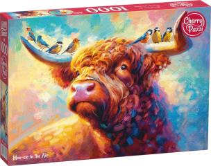 Opakowanie Puzzle 1000 CherryPazzi Moo-sic in the Air 31070