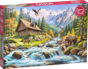 Opakowanie Puzzle 1000 CherryPazzi  The Living Valley 31513