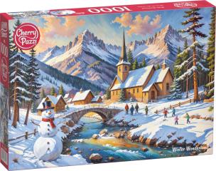 Opakowanie Puzzle 1000 CherryPazzi Winter Wonderland 31278