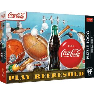 Opakowanie Puzzle 1000 Coca-Cola: Chwila orzeźwienia TREFL