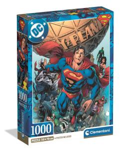 Opakowanie Puzzle 1000 Compact DC Superman 37505