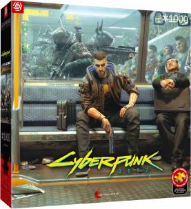 Opakowanie Puzzle 1000 Cyberpunk 2077 Metro