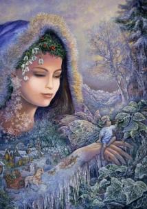 Opakowanie Puzzle 1000 Duch zimy, Josephine Wall