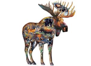 Opakowanie Puzzle 1000 Dzikie zwierzęta,Cynthie Fisher