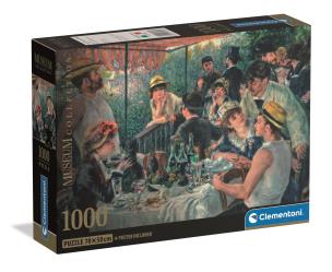 Opakowanie PUZZLE 1000 EL COMPACT MUSEUM Renoir, Luncheon of the Boating Party