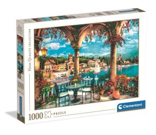 Opakowanie PUZZLE 1000 EL HQ  Balcony view of Lake Como