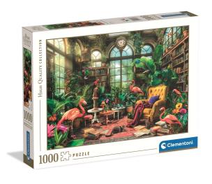 Opakowanie PUZZLE 1000 EL HQ  The Greenhouse Library