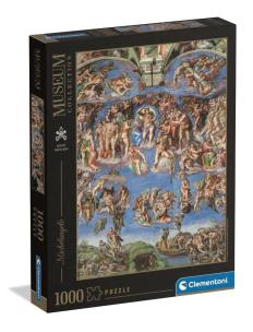 PUZZLE 1000 EL MUSEUM Michelangelo, Universal Judgement. Wydawca: Clementoni. Multiszop.pl Opakowanie PUZZLE 1000 EL MUSEUM Michelangelo, Universal Judgement