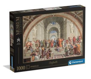 PUZZLE 1000 EL MUSEUM Raffaello, School of Athens. Wydawca: Clementoni. Multiszop.pl Opakowanie PUZZLE 1000 EL MUSEUM Raffaello, School of Athens