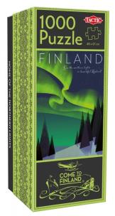 Opakowanie Puzzle 1000 el. Northern Lights Come to Finland